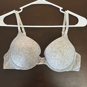 34B push up PINK bra